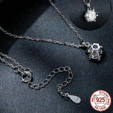 1 Carat Moissanite Pendant Necklace For Women High Quality 925 Sterling Silver Wedding Party Bridal Fine Jewelry 3 Colors