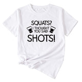Women's Squares I Thought Casual Short Sleeved T-shirt