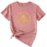 T-Shirt mit Aufdruck „Bee Protect The Pollinators“