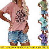 Women's Oh Sip It ist ein kurzärmliges T-Shirt für Mädchen