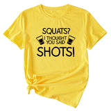 Women's Squares I Thought Casual Short Sleeved T-shirt