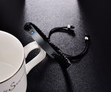 NEHZUS Couples Bracelets ID Name Bracelet Personalized Bracelet Customize Engrave Bracelet