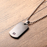 couples pendant necklace couples jewelry id name necklace