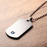 couples pendant necklace couples jewelry id name necklace