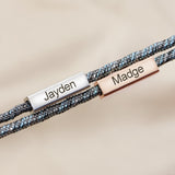 Rope Braided Couple Magnetic Bracelet, Adjustable Women Couple Bracelet, Love Bracelet For Men Women