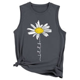 Let It Be Daisy Tank Damen Daisy Vintage Grafik Shirt