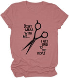 Damen T-Shirt mit V-Ausschnitt