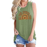 Damen Tank Top „Be The Sunshine“ mit Sonnenblumen-Print
