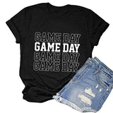 Game Day Shirt for Women Cute Graphic Shirt
