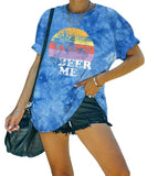 Beer Me Shirt Women Funny Drinking Tie Dye T-Shirt