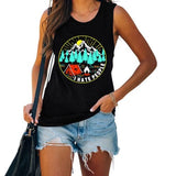 Damen Tank Top „I Hate People Happy Camper“ Camping-Shirt für Frauen