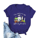 Women This Witch Needs Coffee T-Shirt Halloween Shirt