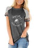 Femmes sauter une paille sauver une tortue T-Shirt tunique chemise