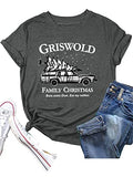 Griswold Familie Weihnachten Tees Frauen Weihnachten T-Shirt