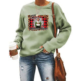 Femmes OMG Santa je le connais sweat de noël chemise de noël drôle