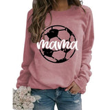 Sweat-shirt de football pour femmes, hauts graphiques de saison de football