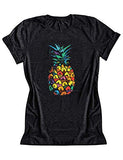 Women Colorful Pineapple T-Shirt