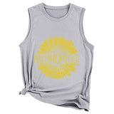 Beste Mama aller Zeiten im Sonnenblumen-Tank-Shirt für Frauen