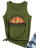 Femmes Chasing Sunsets Débardeur Sunset Chasers Chemise