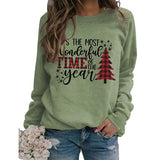 Women It's The Most Wonderful Time of The Year Christmas Sweatshirt