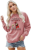 Let Me Pour You A Tall Glass of Get Over It Funny Chicken Long Sleeve Sweatshirt for Women
