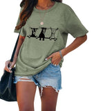 Three Goats Make Happiness Women T-Shirt