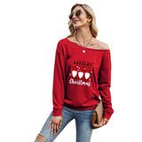 Chemise de joyeux noël pour femmes, chemisier graphique de Gnomes de noël à la mode