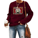 Femmes OMG Santa je le connais sweat de noël chemise de noël drôle