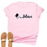 T-Shirt mit Grafik für Damen, inspirierendes Shirt
