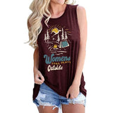 Damen T-Shirt „Still Plays Outside“ Camping-T-Shirt für Frauen