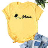 T-Shirt mit Grafik für Damen, inspirierendes Shirt