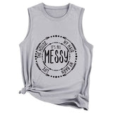 It's All Messy T-Shirt Women Graphic Tees