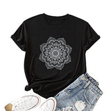 Mandala T Shirt Bohemian Women T Shirt