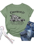 Griswold Familie Weihnachten Tees Frauen Weihnachten T-Shirt
