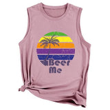Women Beer Me Tank Tops
