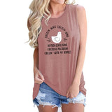 Women Chicken Wing Hotdogs and Bologna T-Shirt Funny Chicken Shirt for Women