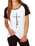 Women Faith Jesus T-Shirt Christian Shirt