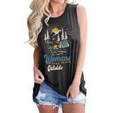 Damen T-Shirt „Still Plays Outside“ Camping-T-Shirt für Frauen