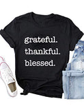 Women Graeful Thankful Blessed T-Shirt