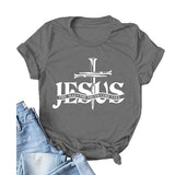 Jesus Shirt for Women Jesus The Way The Truth Christian Gift Graphic T-Shirt