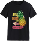 Damen T-Shirt mit Ananas-Motiv, für den Sommer, „My Life is So Sweet“, T-Shirt