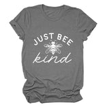 T-Shirt pour femmes, Just Bee, gentil, gentil, ça compte, positif