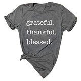Women Graeful Thankful Blessed T-Shirt