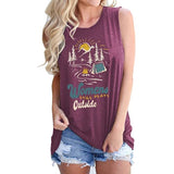 Damen T-Shirt „Still Plays Outside“ Camping-T-Shirt für Frauen
