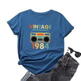 37th Birthday Vintage Shirt Vintage 1984 Birthday T-Shirt