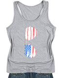 Women American Flag Sunglasses T-Shirt 4th of July Shirt