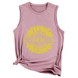 Beste Mama aller Zeiten im Sonnenblumen-Tank-Shirt für Frauen