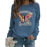 Damen Change Is Beautiful Shirt Schönes Schmetterlings-Sweatshirt