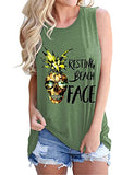 Damen Tank Top mit Ananas-Print