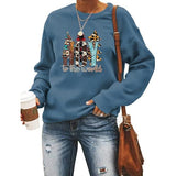 Sweat-shirt graphique Joy To The World pour femmes, chemise de noël à carreaux Buffalo